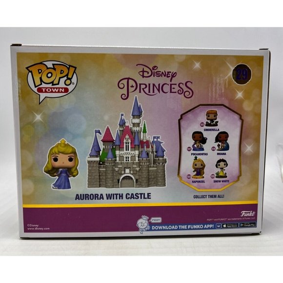 Funko Pop! Town - Disney - Aurora with Castle (#29, NEW) - Picture 5 of 9